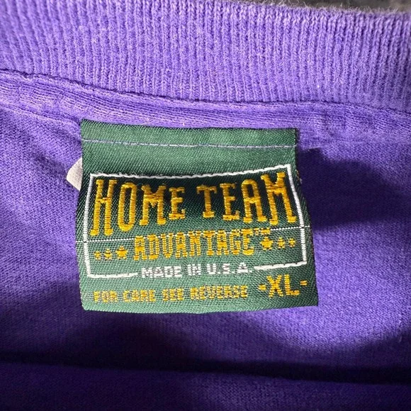 Vintage Colorado Rockies T-Shirt Mens XL Purple 90s MLB Baseball USA - Picture 4 of 10